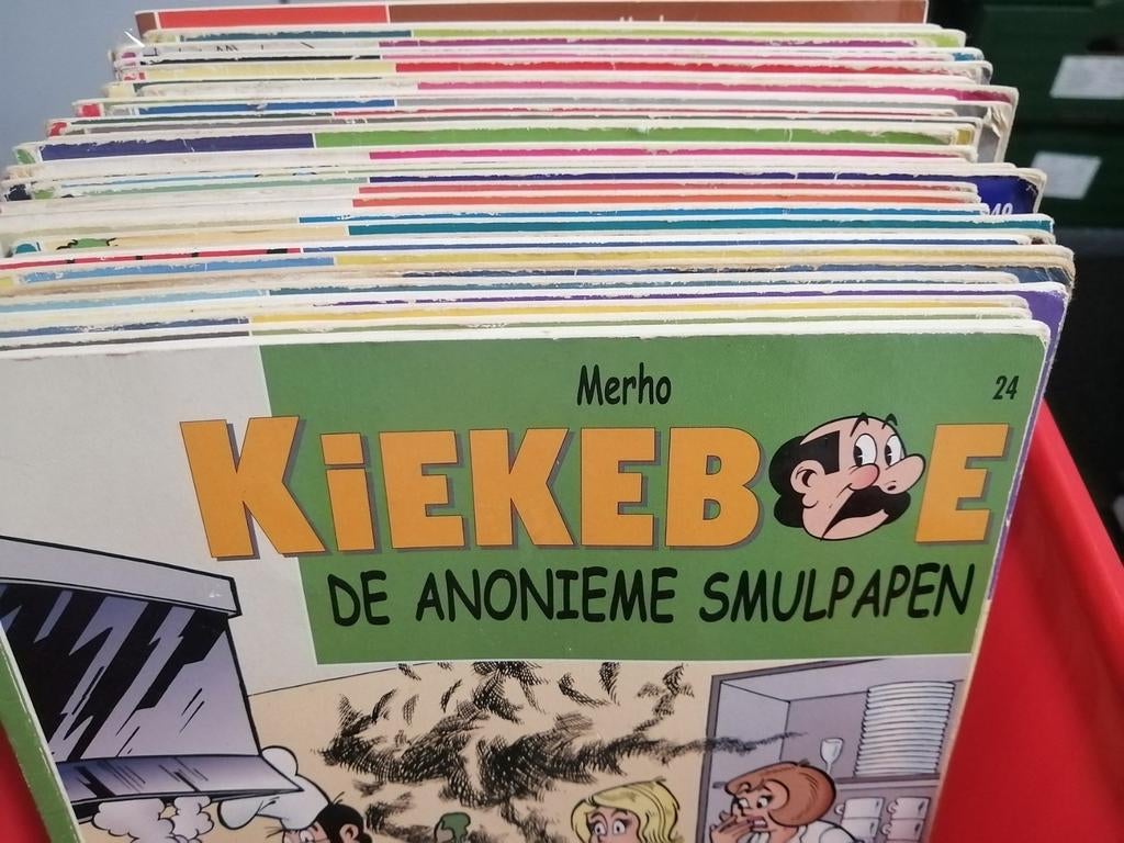 PARTIJ KIEKEBOE STRIPS, Boeken, Ophalen