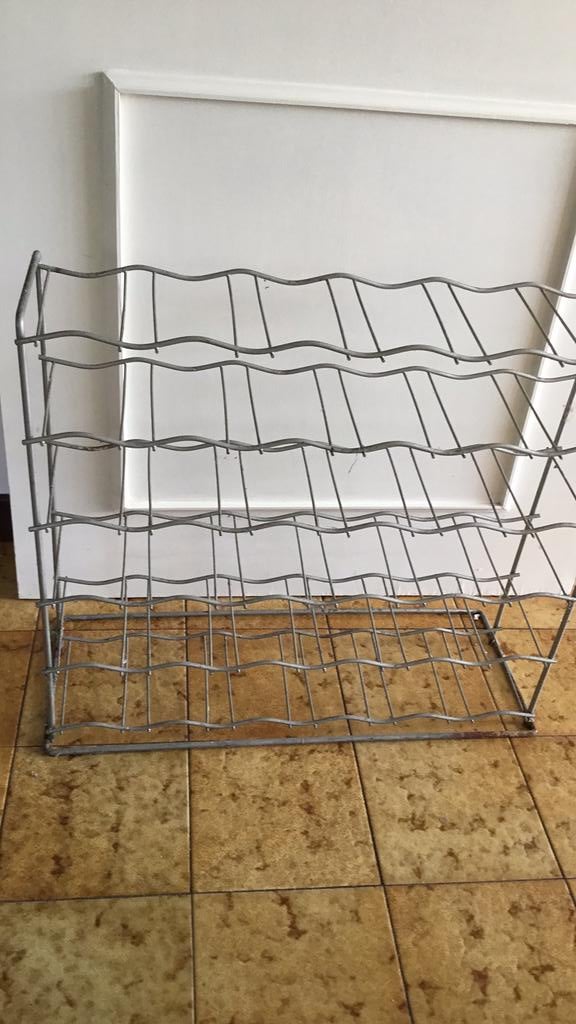 Wijnrek ijzer, Huis en Inrichting, Woonaccessoires | Wijnrekken, Ophalen, Gebruikt