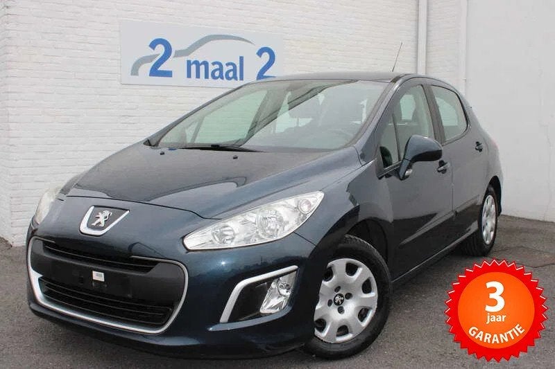 Peugeot 308 Luxus (bj 2013), Auto's, Euro 5, Blauw, Cruise Control, Bedrijf