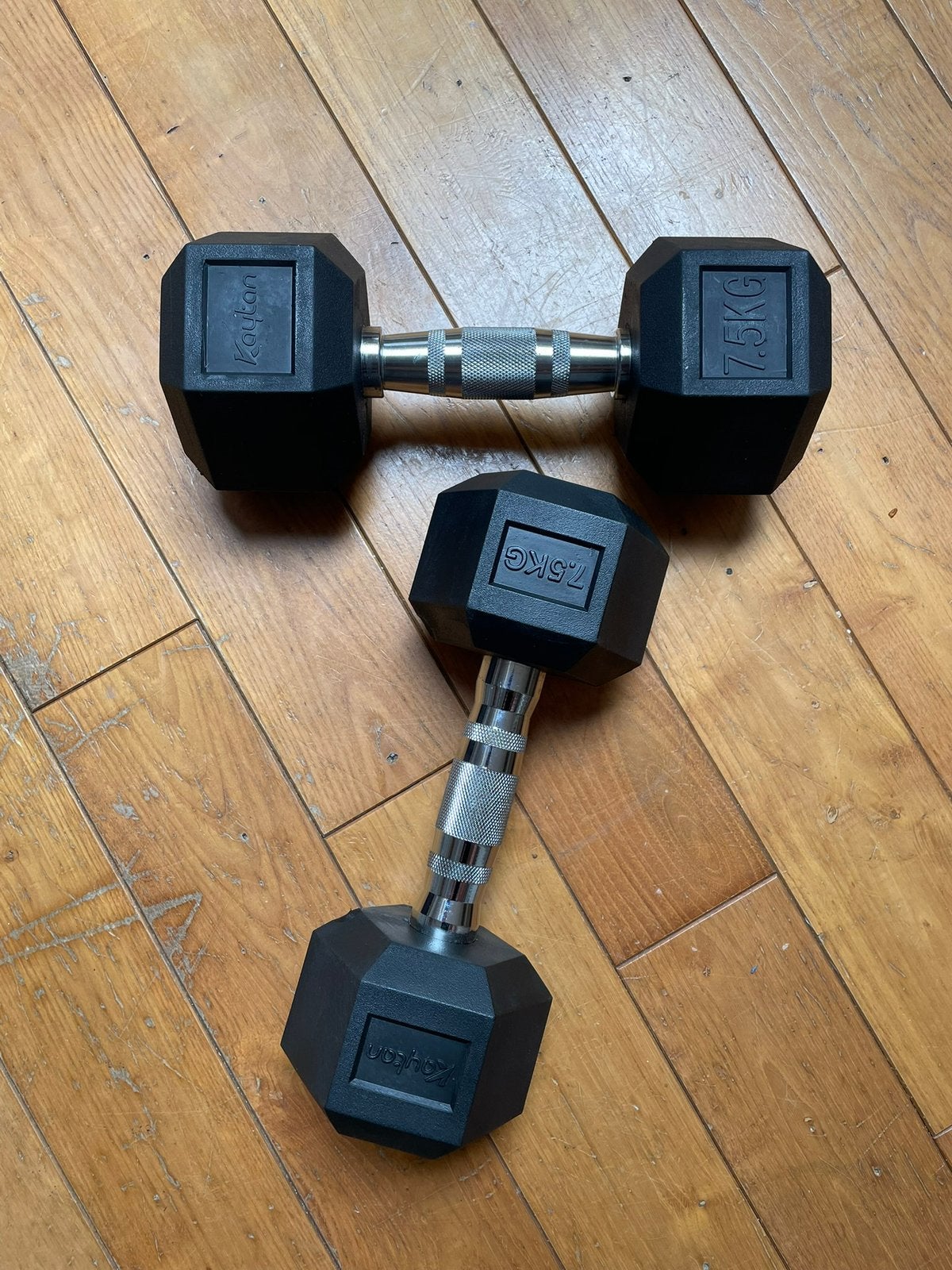 Halters van 7,5 kg, Ophalen, Zo goed als nieuw