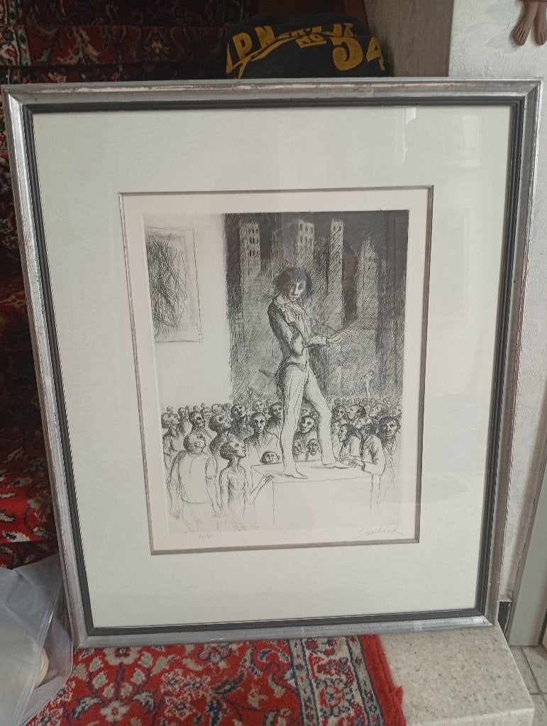 roland de volder, Antiquités & Art, Art | Eaux-fortes & Gravures, 66 cm, Eau-forte, Enlèvement ou Envoi, Numéroté