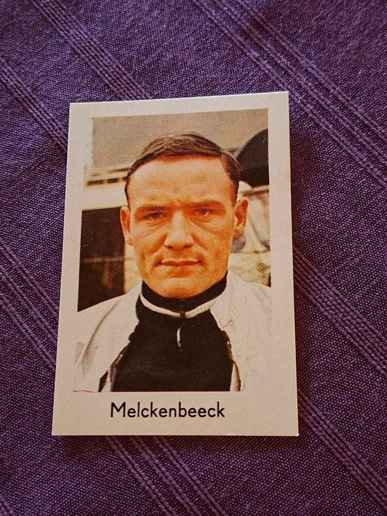 Prentje/Chromo : Frans Melckenbeeck, Ophalen of Verzenden, Zo goed als nieuw, Poster, Plaatje of Sticker