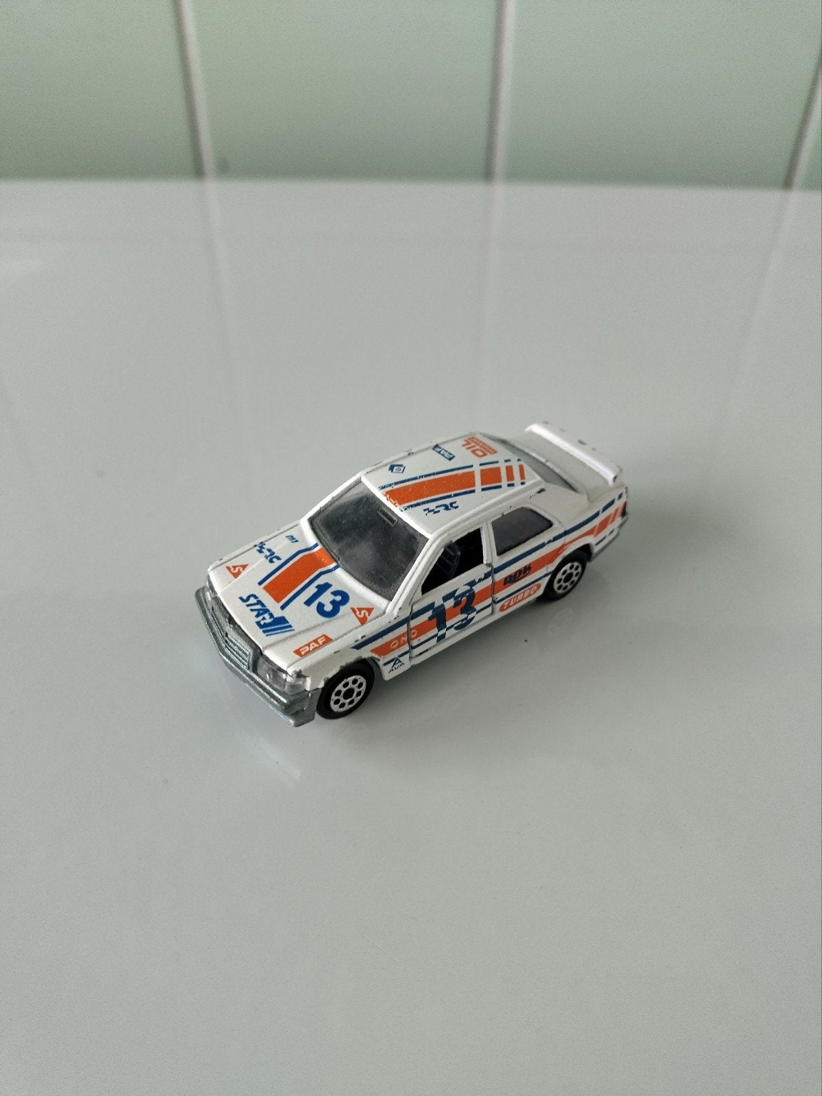 Vintage Majorette Mercedes 190 AFHALING LEES BESCHRIJVING, Hobby en Vrije tijd, Ophalen, Gebruikt, Auto, Majorette