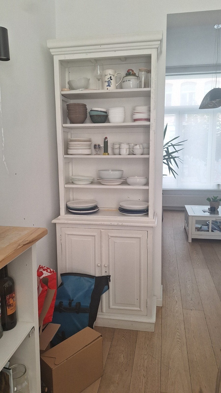 Vaisselier, Maison & Meubles, Armoires | Buffets, Utilisé, 150 à 200 cm, 100 à 150 cm, 75 cm ou plus, Avec porte(s), Avec tablette(s)