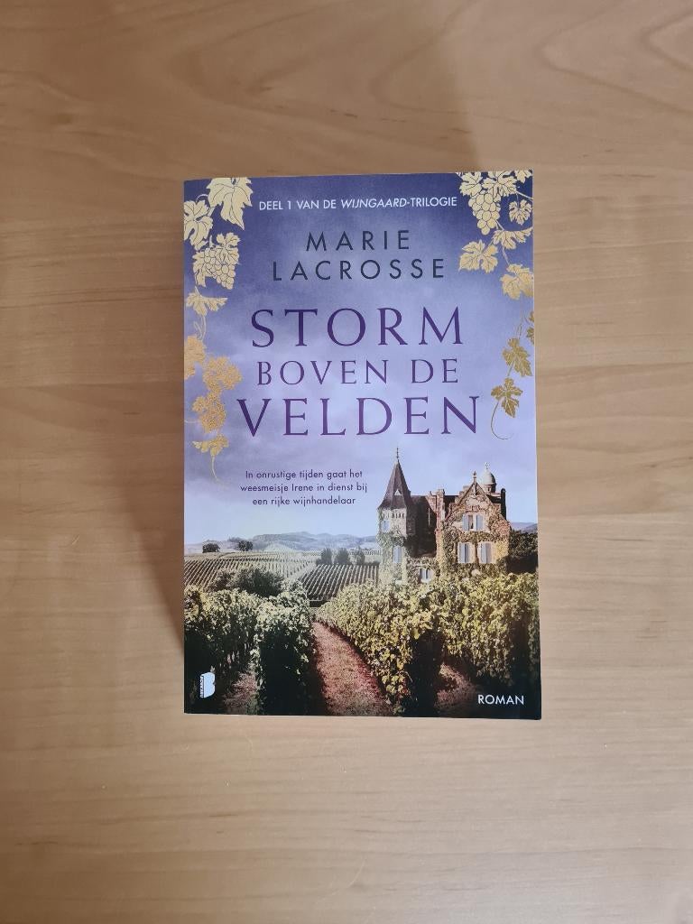 Storm boven de velden - Marie Lacrosse, Boeken, Ophalen of Verzenden, Zo goed als nieuw, Marie Lacrosse
