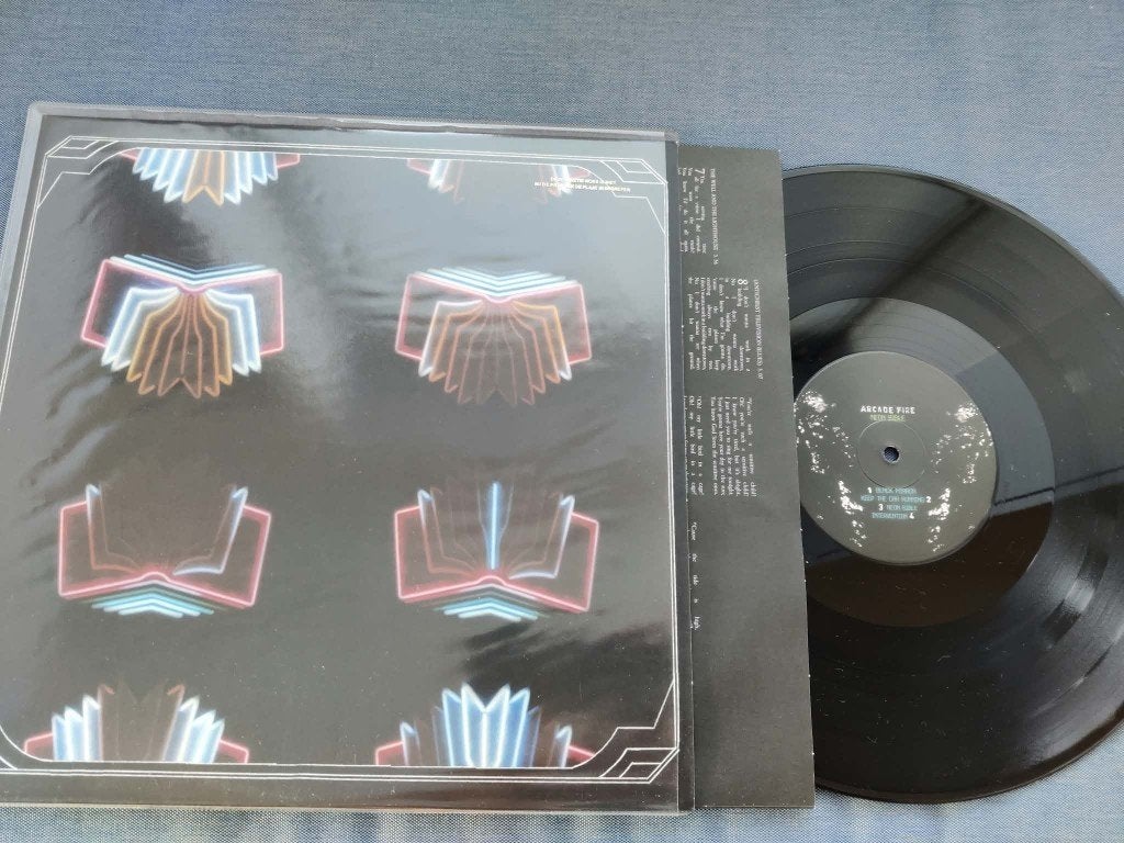 Arcade fire (2lp neon bible, 889854646, openklapbare hoes, Enlèvement ou Envoi, LP