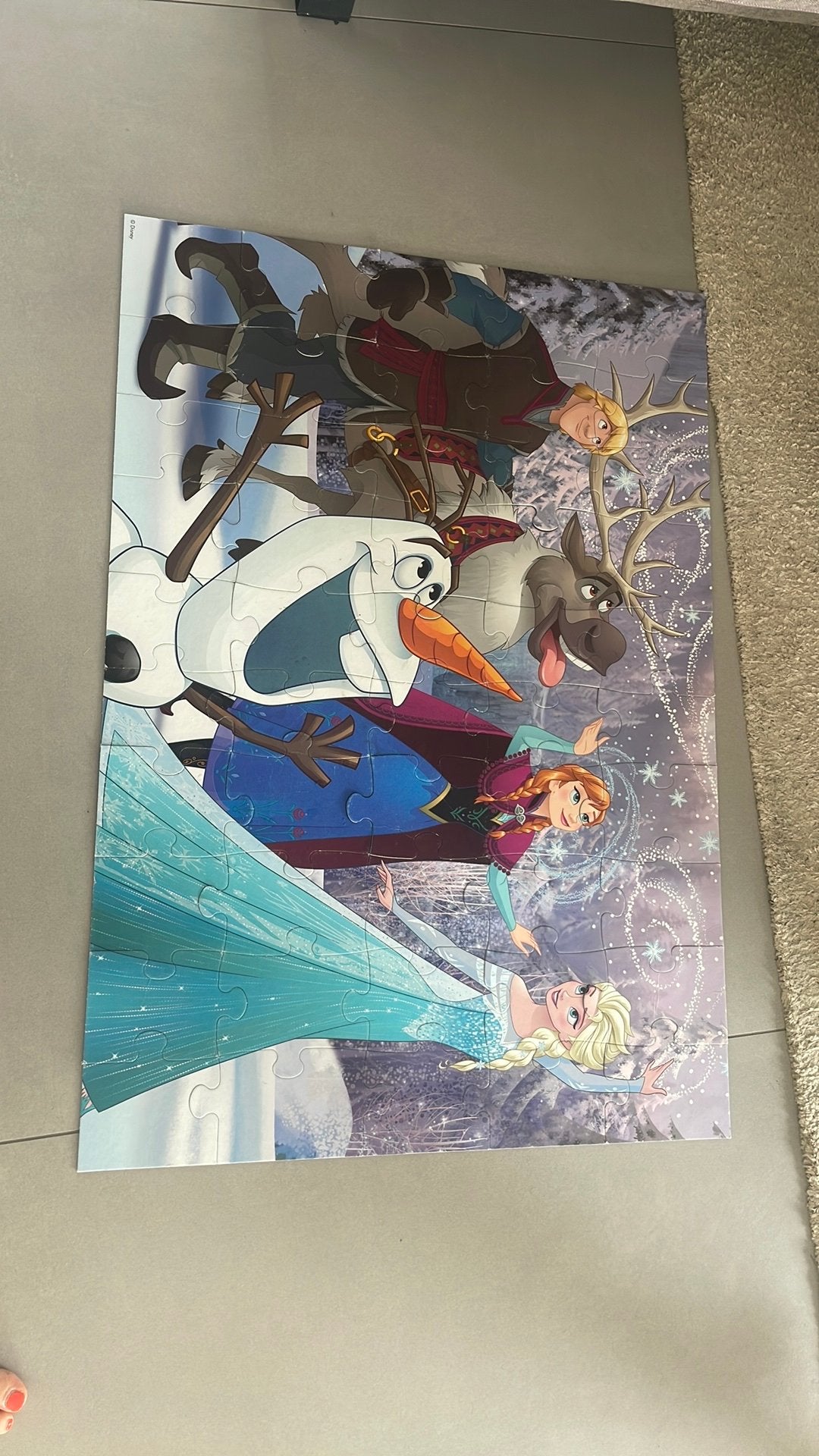Vloer puzzel 50 stuks, Ophalen of Verzenden