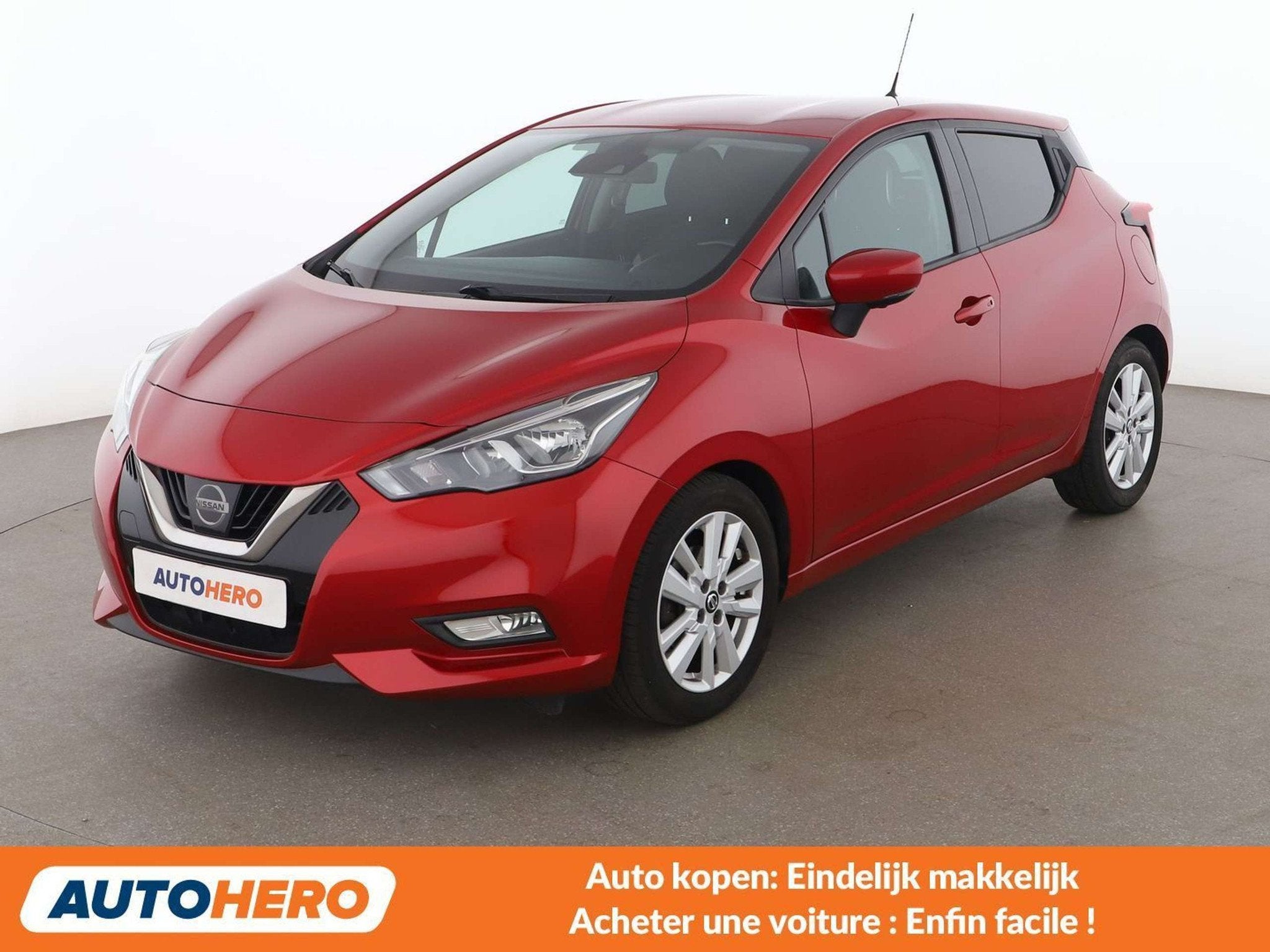Nissan Micra 0.9 Acenta (bj 2018), Auto's, Voorwielaandrijving, 898 cc, Stof, Gebruikt