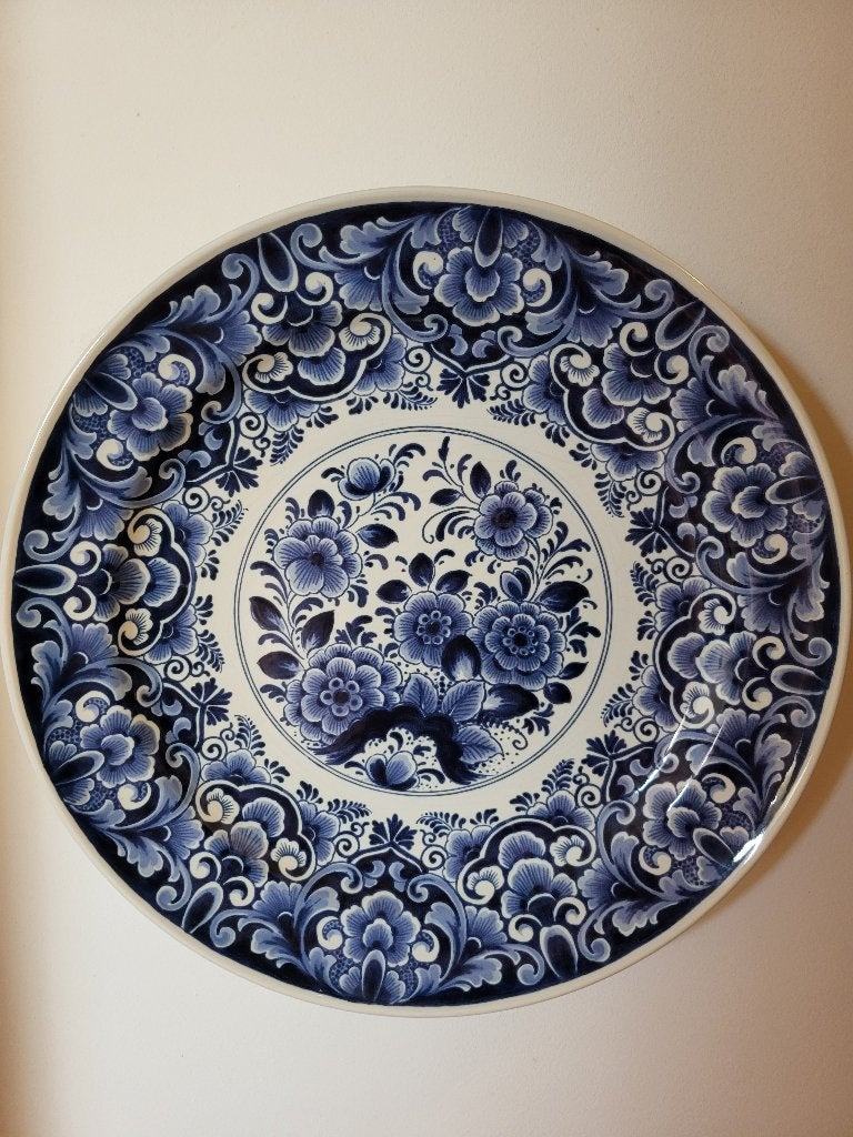 Wandbord delft blauw, Antiek en Kunst, Ophalen