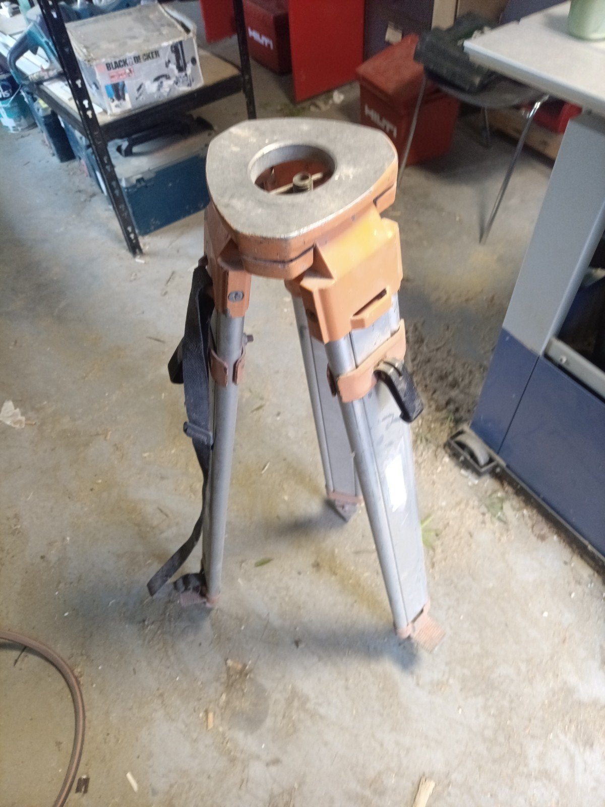 laser statief, Ophalen, Gebruikt