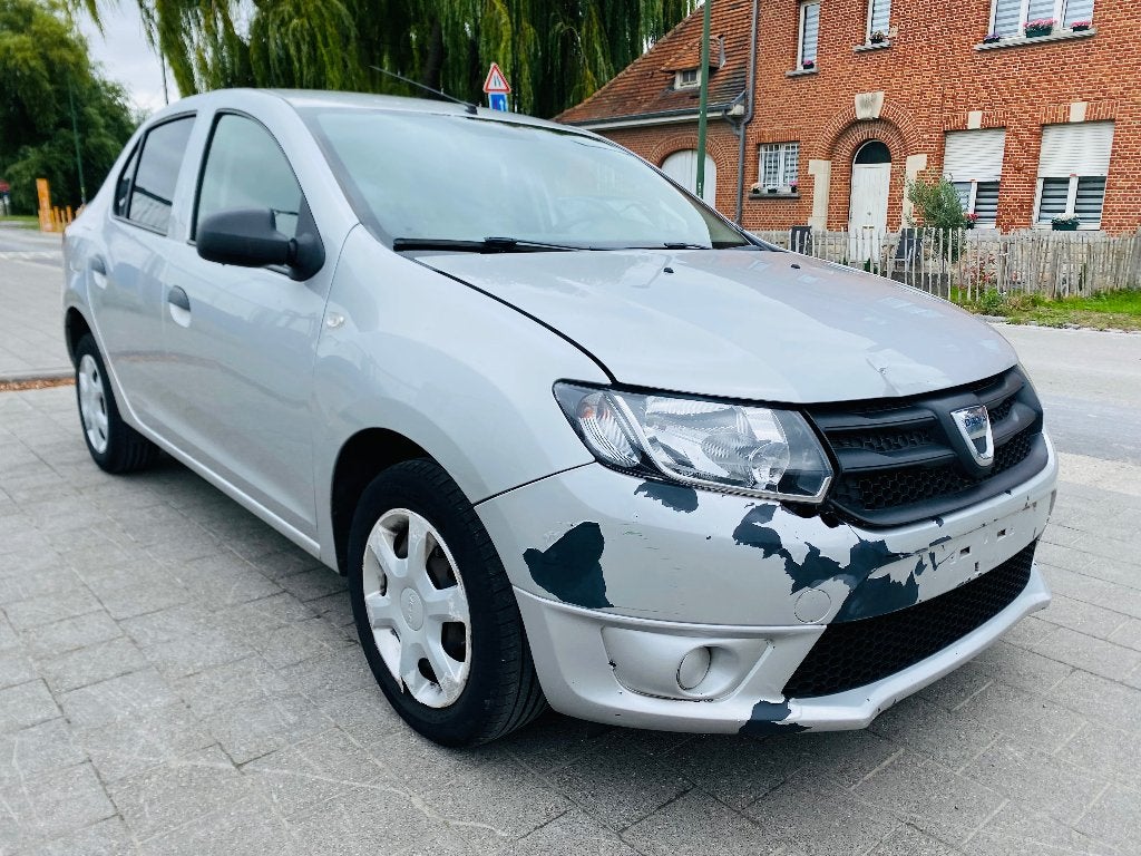 Dacia Logan 2016 euro6 1.2 benzin 125000km, Autos, Dacia, Argent ou Gris, Achat, Euro 6, Boîte manuelle
