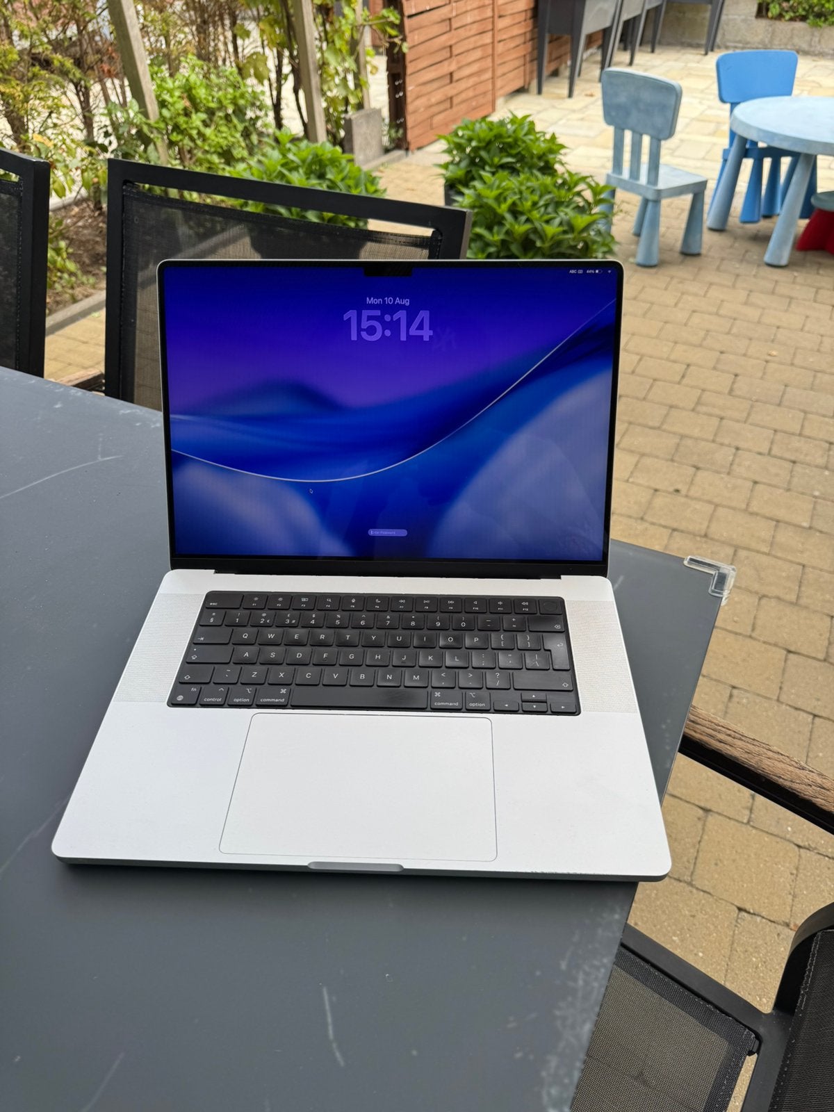 MacBook Pro 16” M1 Pro 32GB 512GB QWERTY Silver, Computers en Software, Apple Macbooks, 512 GB, Ophalen of Verzenden, Zo goed als nieuw