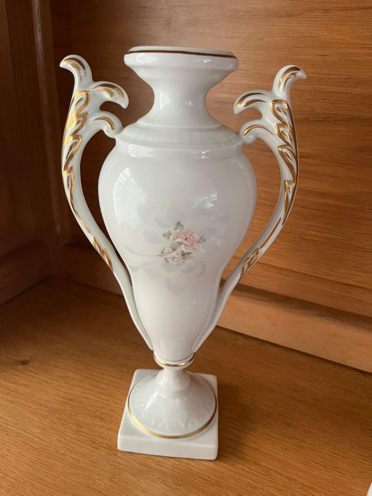 elegante vintage porseleinen vaas, Ophalen of Verzenden