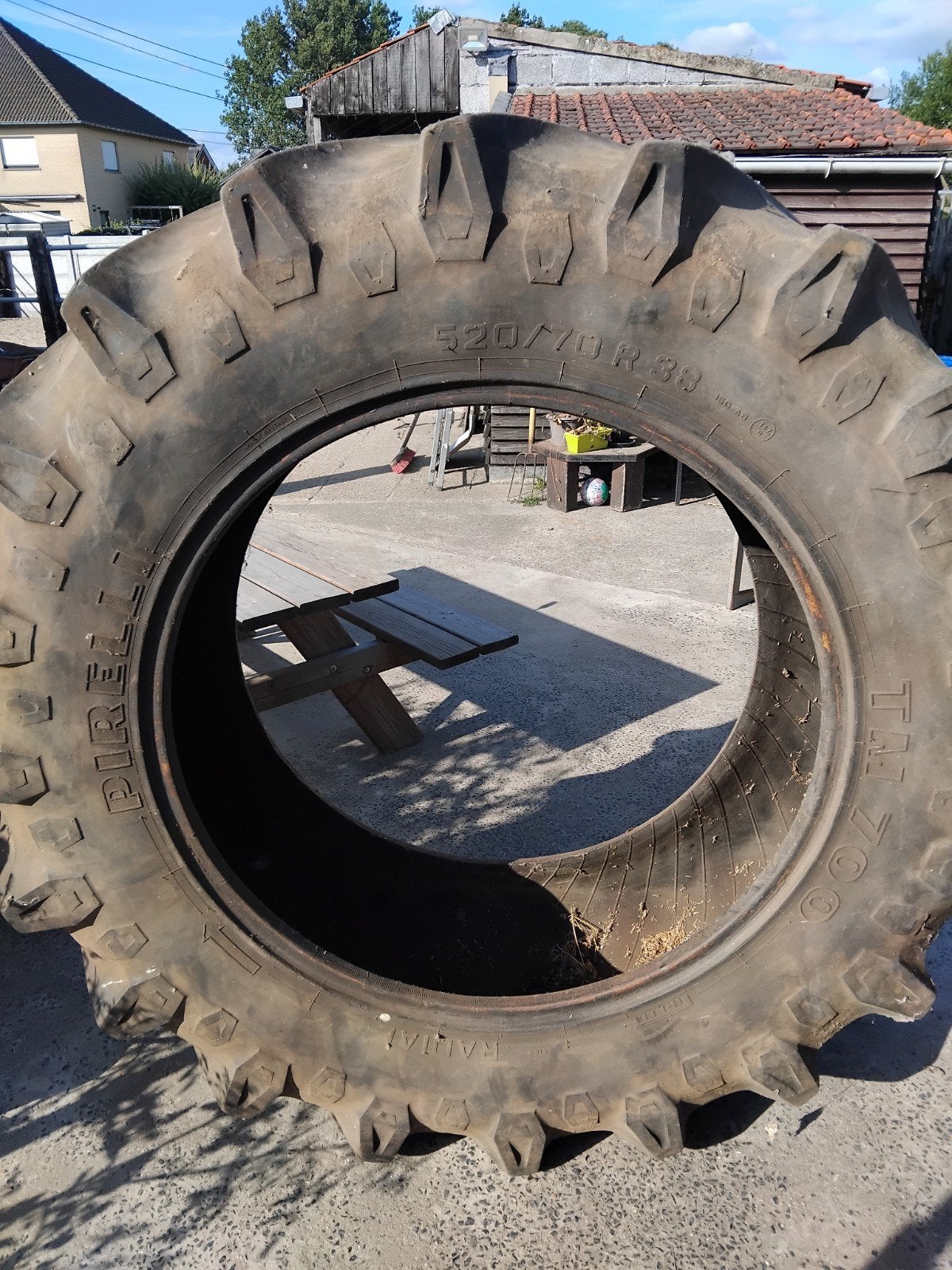 Tractorband, Articles professionnels, Agriculture | Pièces | Pneus, Jantes & Essieux, Enlèvement