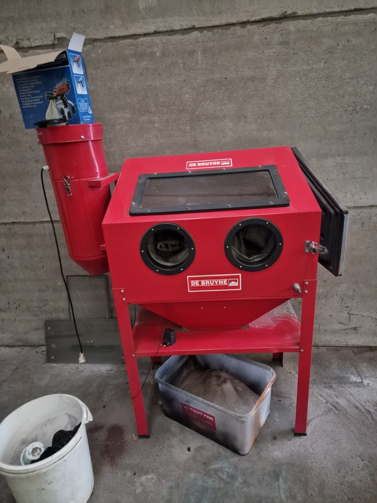 zandstraat machine te koop, Ophalen, Zo goed als nieuw, Minder dan 700 watt, Overige typen