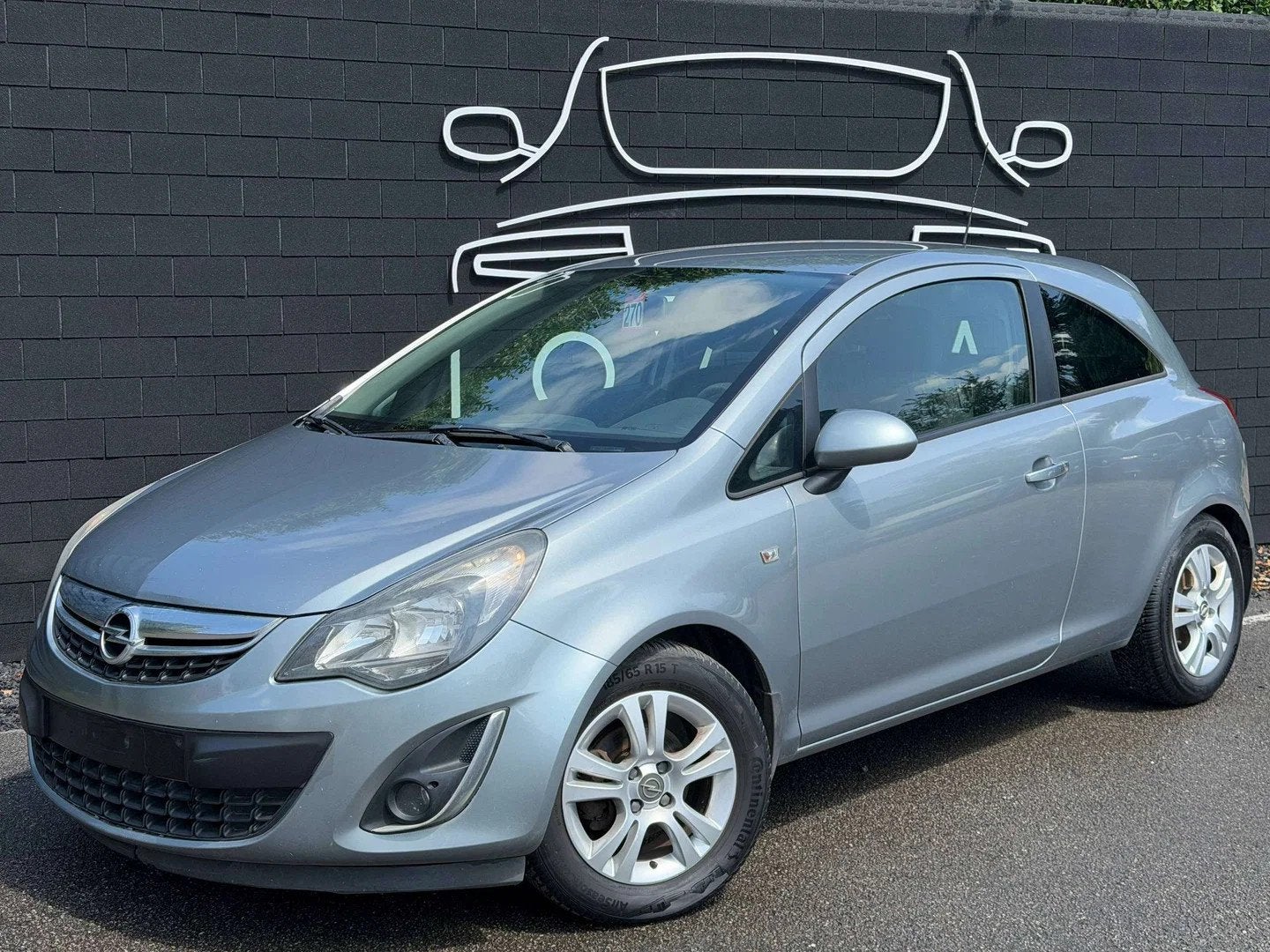 Opel Corsa 1.3 CDTi+AIRCO+NAVI+JANTES+EURO 5B, Autos, Entreprise, Boîte manuelle, Noir, 5 portes