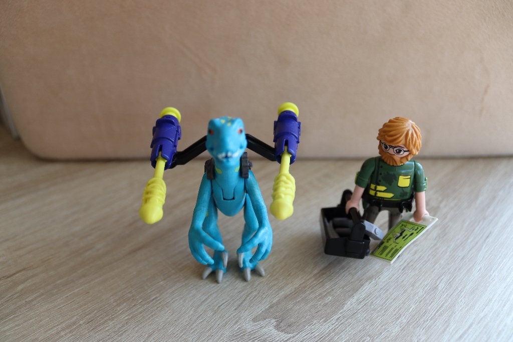 Playmobil - Dinosaure, Enlèvement