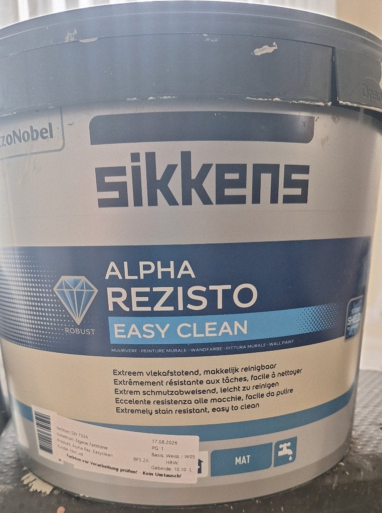 Te koop: Sikkens muurverf, Ophalen, 5 tot 10 liter, Beige, Verf