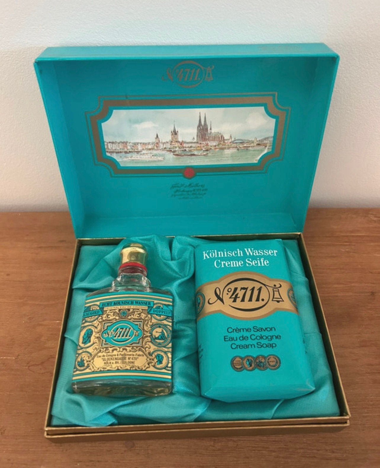 Vintage 4711 Echt Kölnisch Wasser Geschenkset, Verzamelen, Ophalen of Verzenden, Nieuw