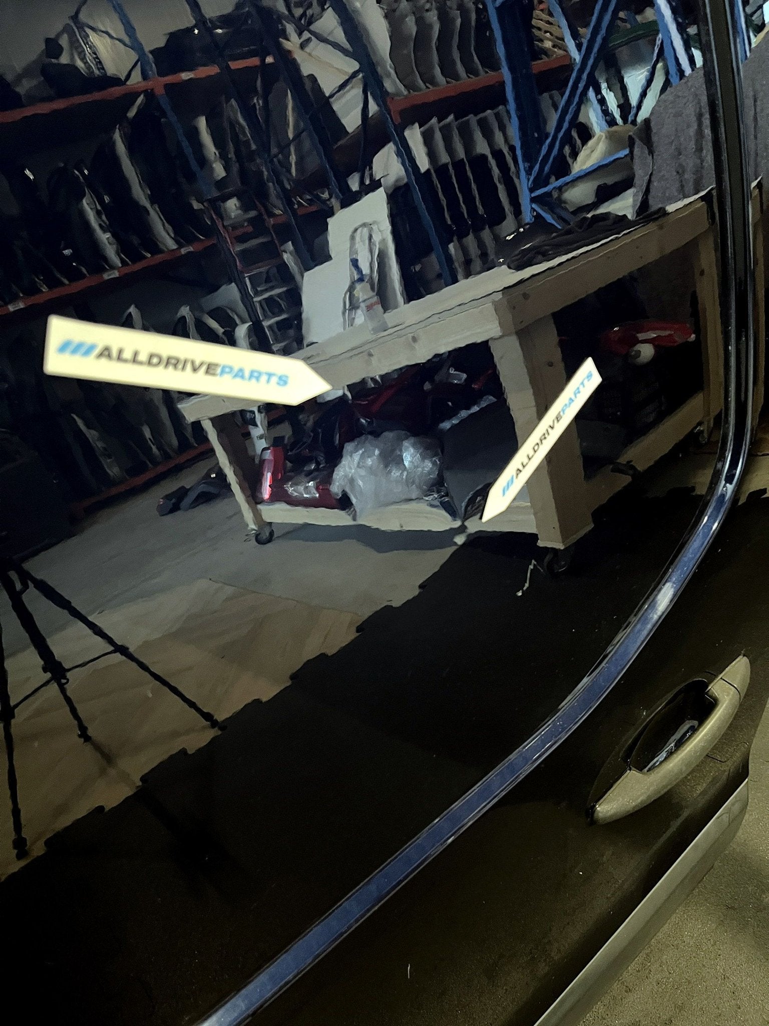 Schuifdeur rechts Citroen Berlingo donkerblauw KPK 9008S2, -, Droite, Utilisé, Porte