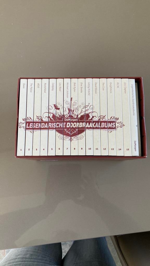 Cd box - de Morgen, Cd's en Dvd's, Verzenden, Zo goed als nieuw