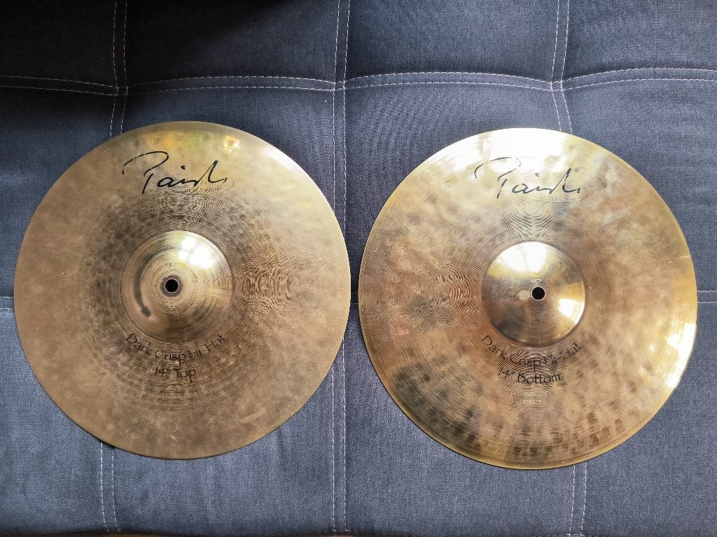 Paiste Signature Reflector 14" Dark Crisp Hi-Hat, Muziek en Instrumenten, Ophalen of Verzenden, Gebruikt, Overige merken