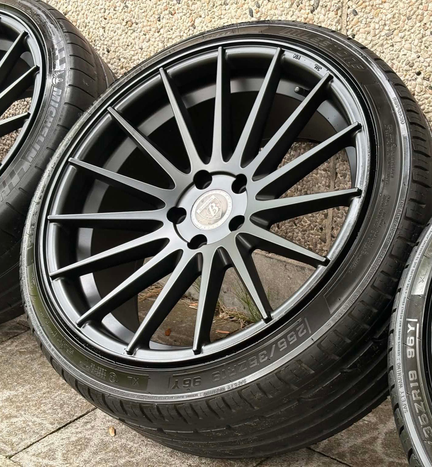 19" Dip Concave Velgen 5x112, 255 mm, Véhicule de tourisme, Pneus été, Pneu(s)