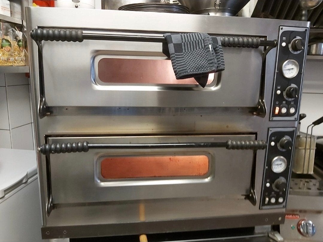 Professionele elektrische dubbele pizza oven (2x4 pizza's) i, Ophalen, Ovens, Microgolfovens en Steamers