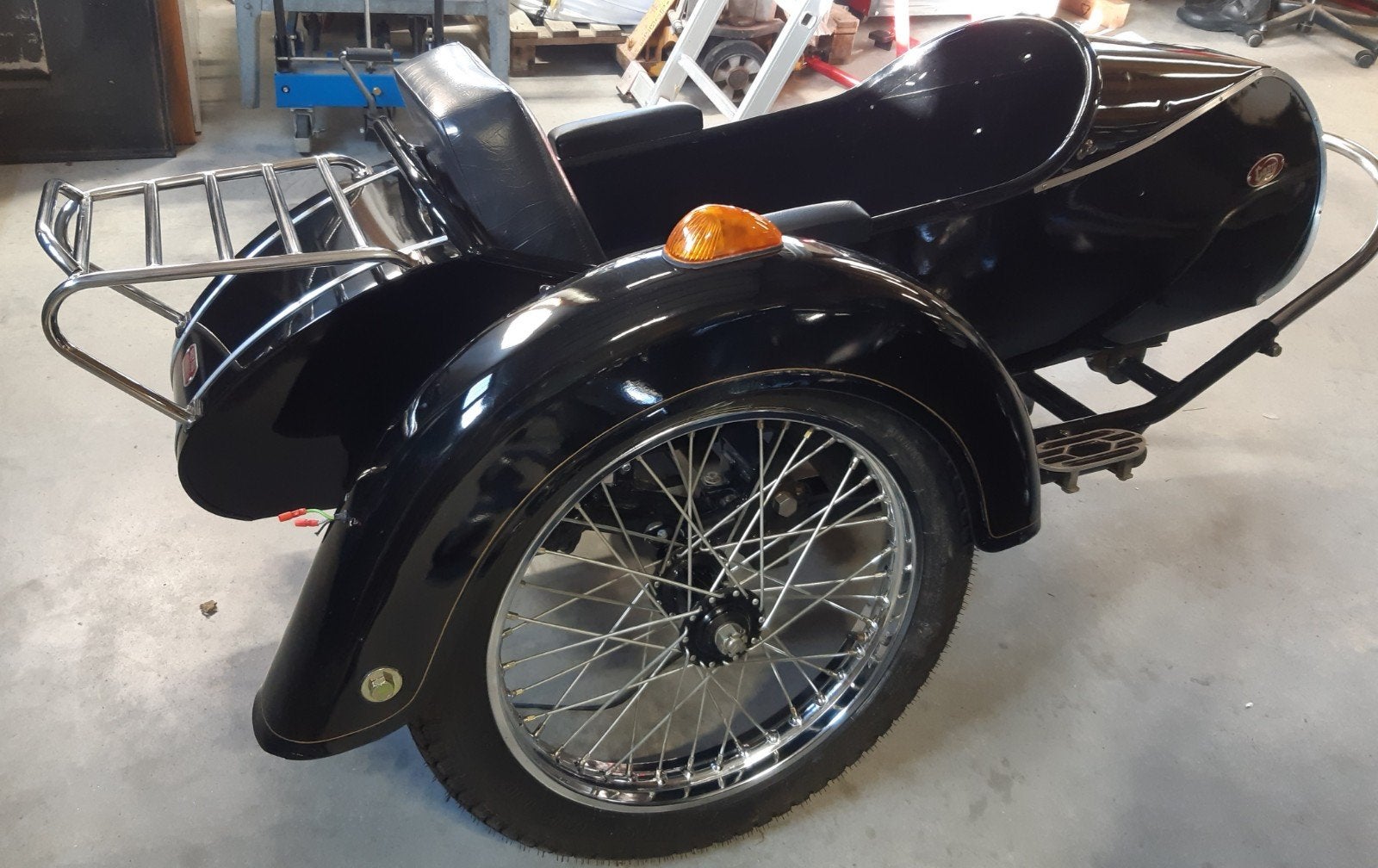 Side-car confortable droit. Réplique Steib LS 200, Motos, Neuf
