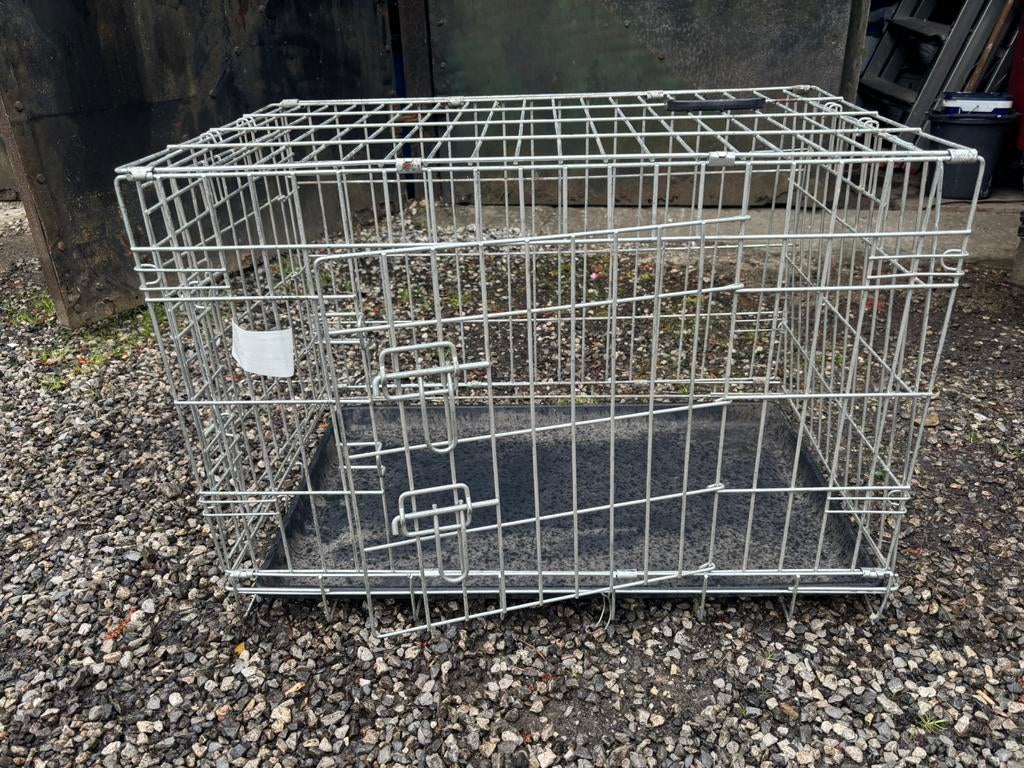 Cage de transport pour chien, Dieren en Toebehoren, Hondenhokken, Ophalen, Zo goed als nieuw
