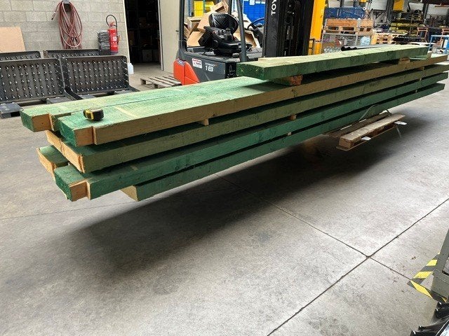 Houten keepers, Ophalen, Nieuw, 250 cm of meer, Balken