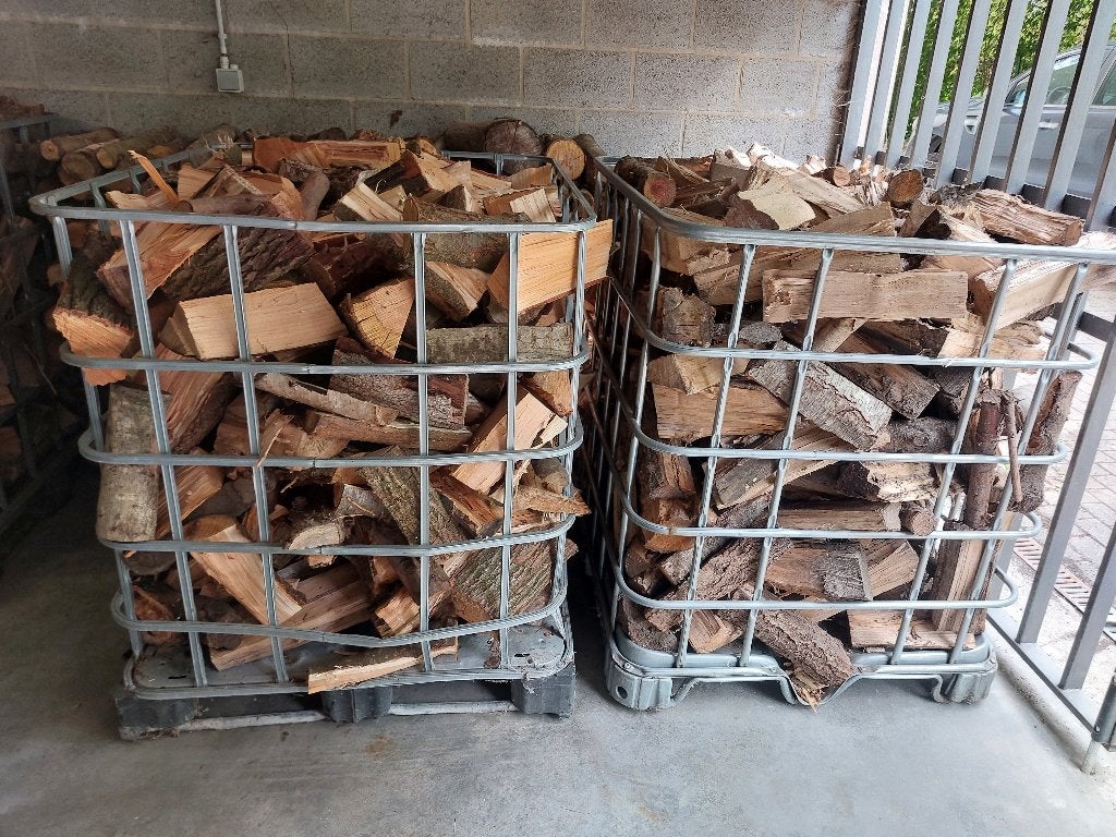 Brandhout te koop - Nog 3 kuub beschikbaar!, Tuin en Terras, Brandhout, 3 tot 6 m³, Ophalen, Overige houtsoorten, Blokken