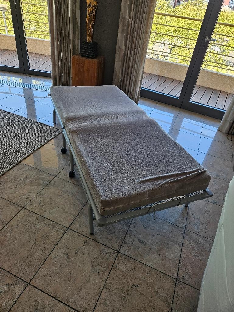 plooibed, Huis en Inrichting, Ophalen, Gebruikt, 90 cm, Eenpersoons