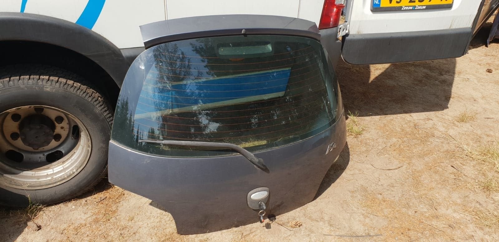 FORD KA ACHTERKLEP BJ 98 TOT 2005, Arrière, -, Haillon arrière, Utilisé