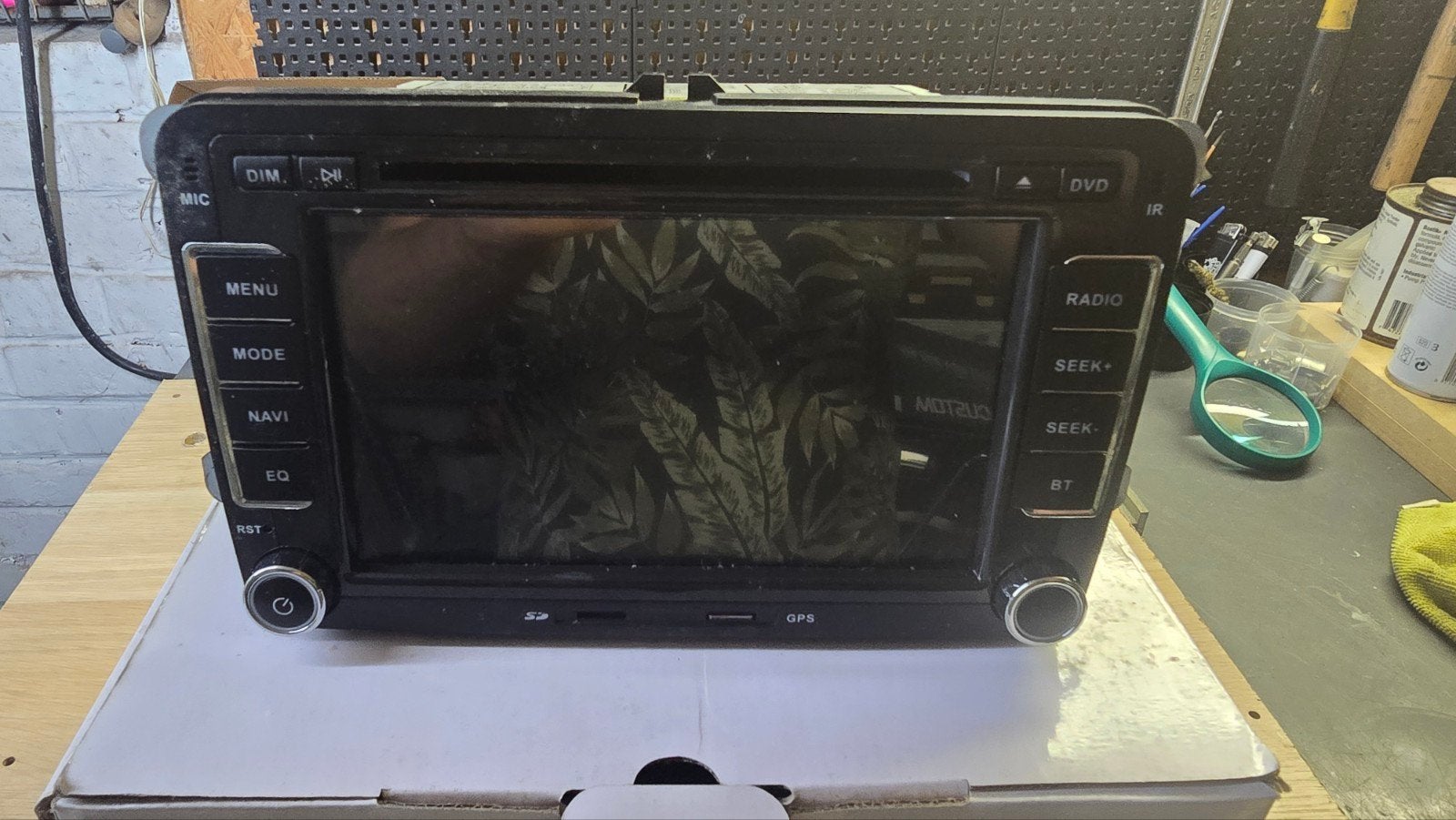 Autoradio Double DIN type origine VW / Seat / Skoda, Enlèvement ou Envoi, Comme neuf