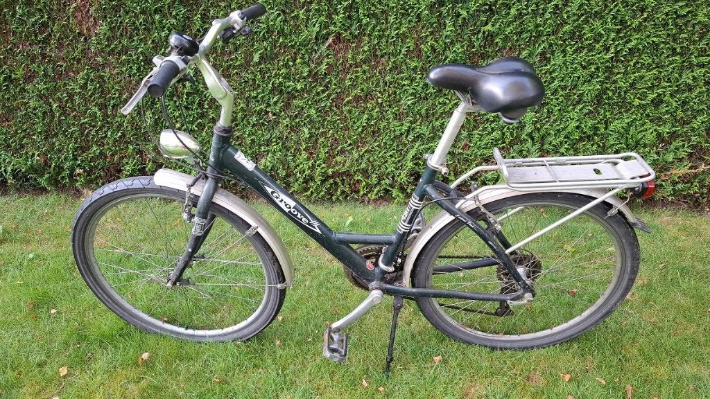 Stevige fiets, Gebruikt, Velgrem, 47 tot 50 cm, Versnellingen