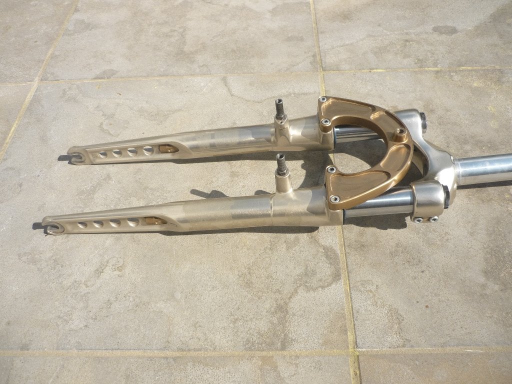 Fourche Marzocchi xc700, Vélos & Vélomoteurs, Vélos Pièces, Fourche avant, Mountainbike, Enlèvement, Aluminium