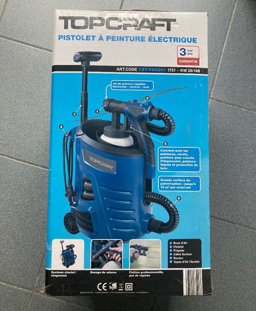 Pulvérisateur de peinture électrique mobile, Enlèvement, Neuf, Pulvérisateur de peinture ou Pompe à peinture