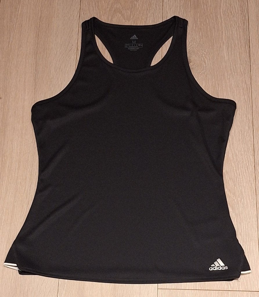 Tenniskleding, topje, Adidas, maat M, zwart, NIEUW, Vêtements | Femmes, Vêtements de sport, Neuf, Taille 38/40 (M), Enlèvement ou Envoi
