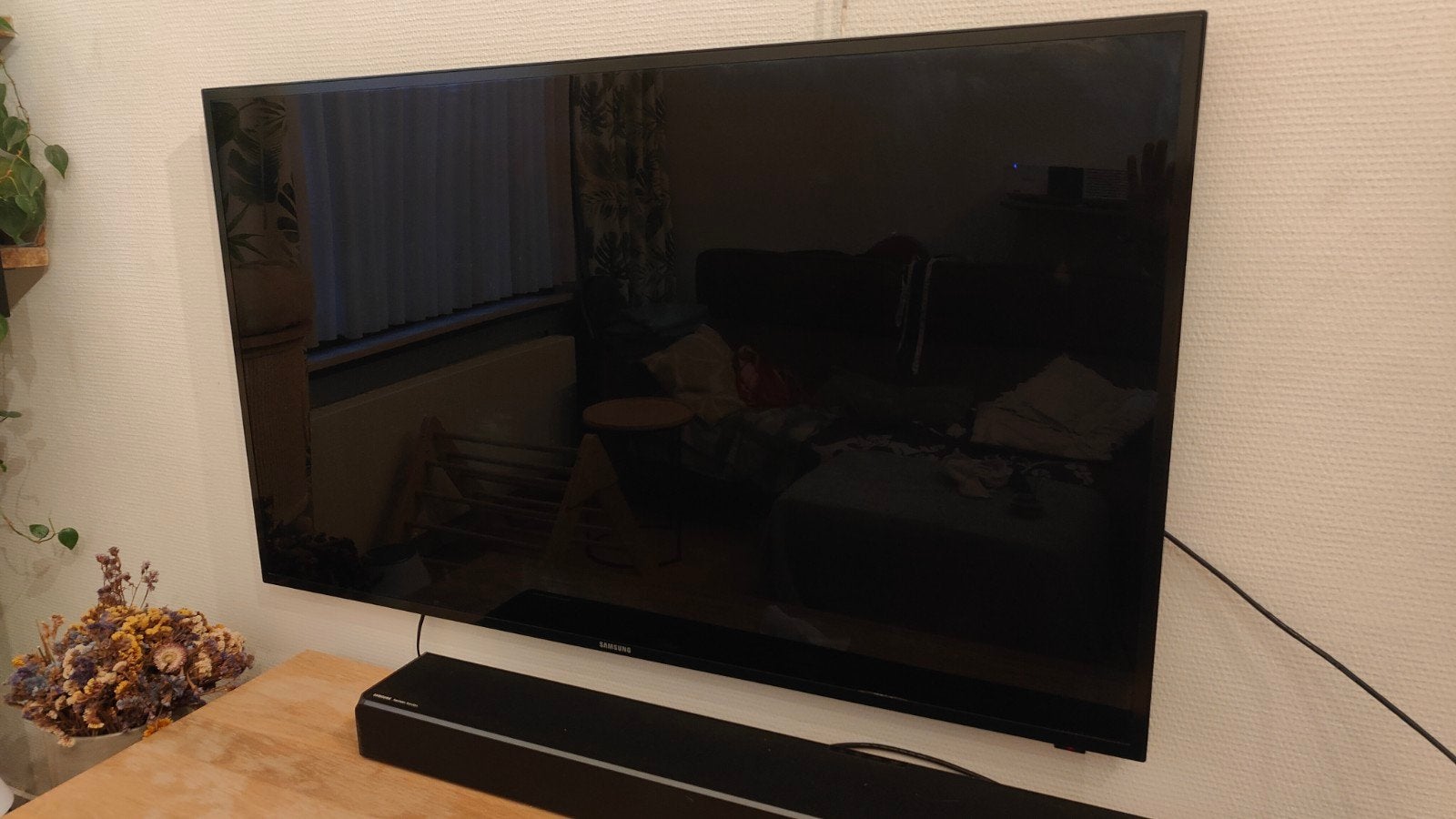 Samsung 55" led tv, Ophalen, Samsung, 100 cm of meer, Full HD (1080p)