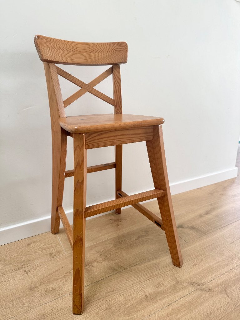 IKEA Ingolf hoge kinderstoel, Kinderen en Baby's, Kinderstoelen, Ophalen, Gebruikt, Overige typen