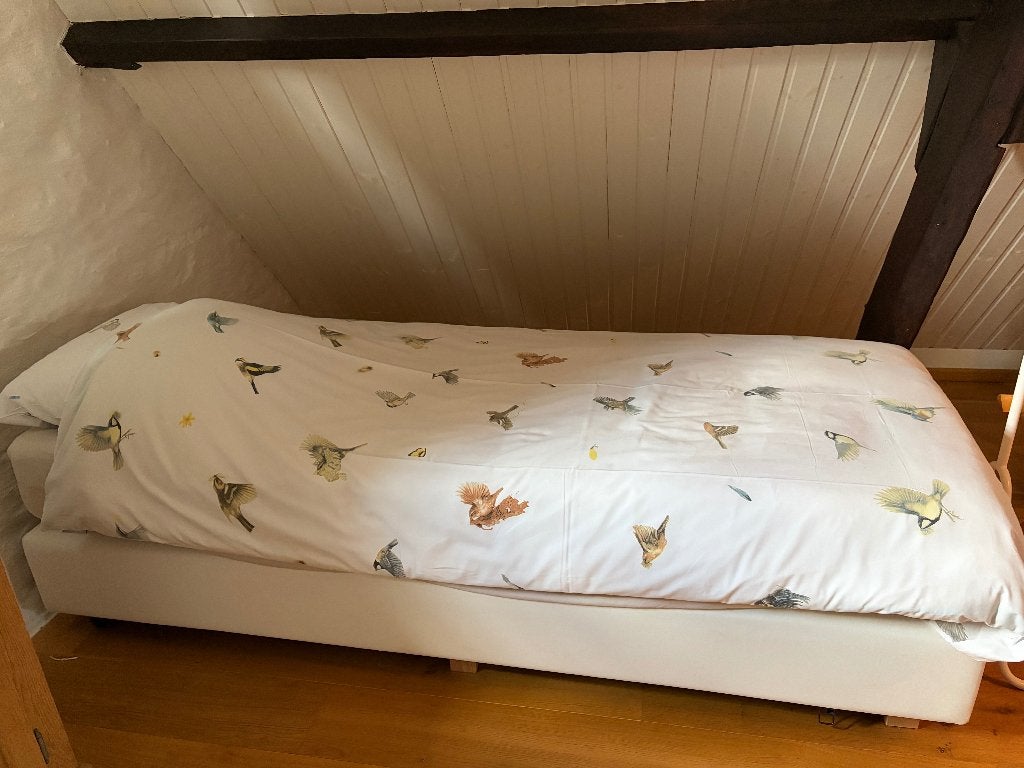 Boxspring bed + pocketveren matras - hotelkwaliteit - 1 pers, Huis en Inrichting, Slaapkamer | Boxsprings, Ophalen, Eenpersoons