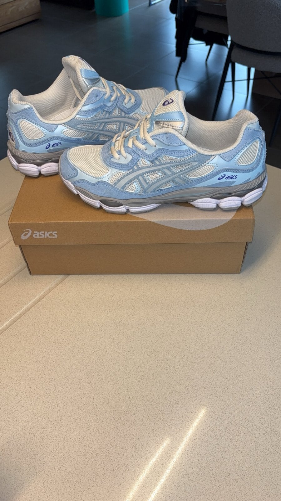 Asics Gel Nyc, Nieuw, Sneakers, Verzenden, Blauw