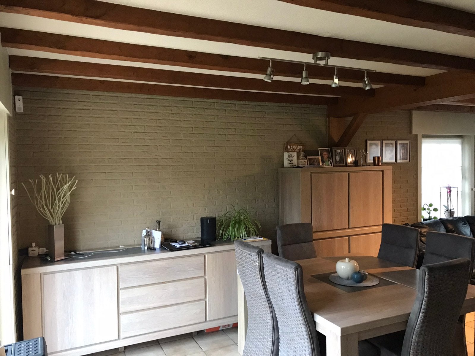 Eetplaats, Ophalen, Gebruikt, 4 tot 6 stoelen