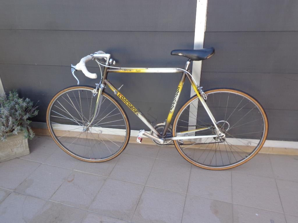 koersfiets  concorde, Ophalen