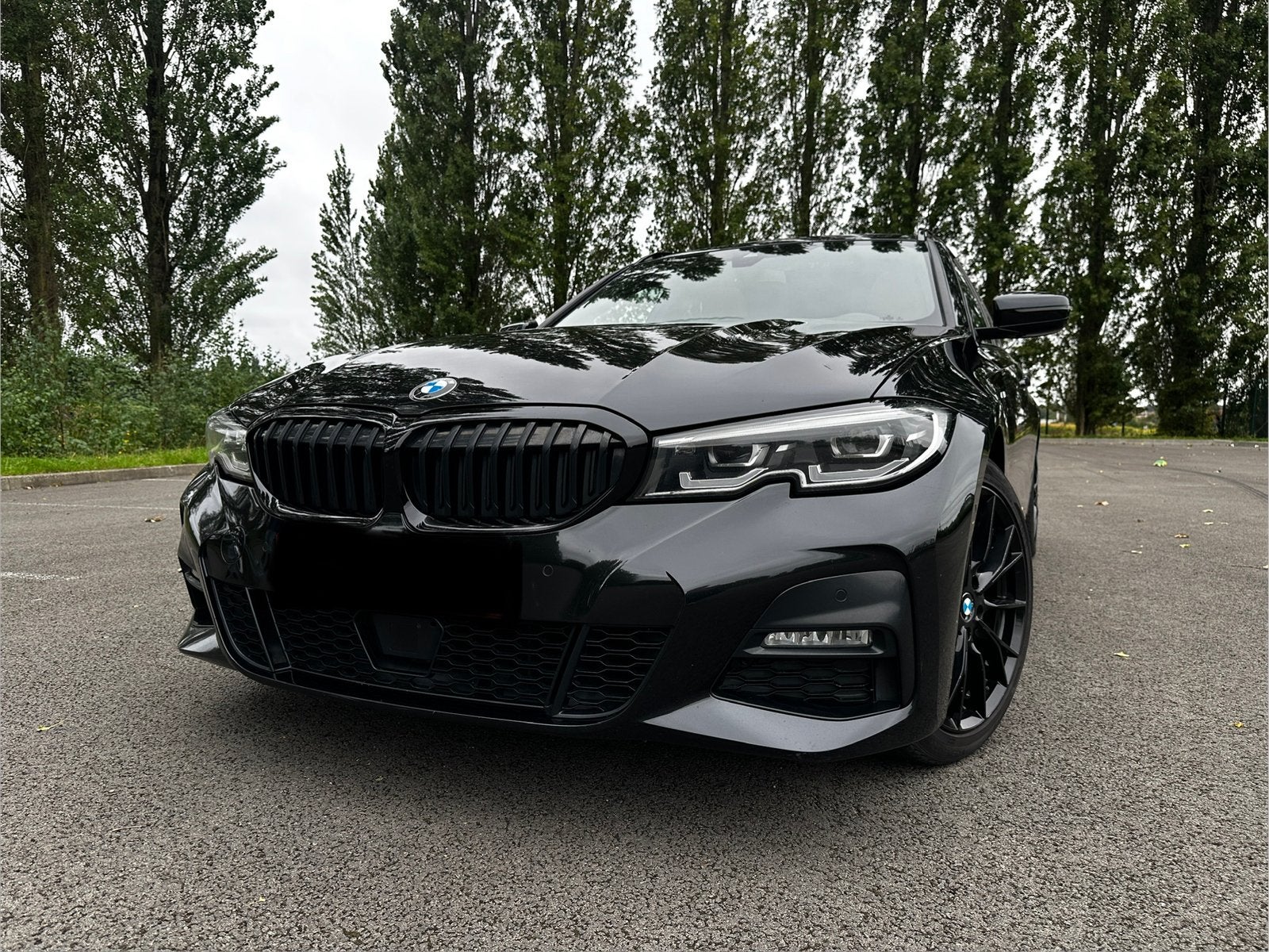 Bmw 320d Pack M, Auto's, BMW, Automaat, Achterwielaandrijving, Beige, Zwart