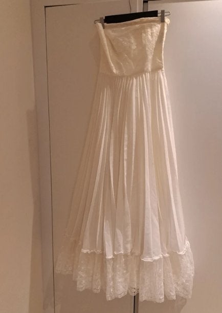 Trouwkleed pronuptia 1978, Ophalen, Trouwjurk, Pronuptia, Wit