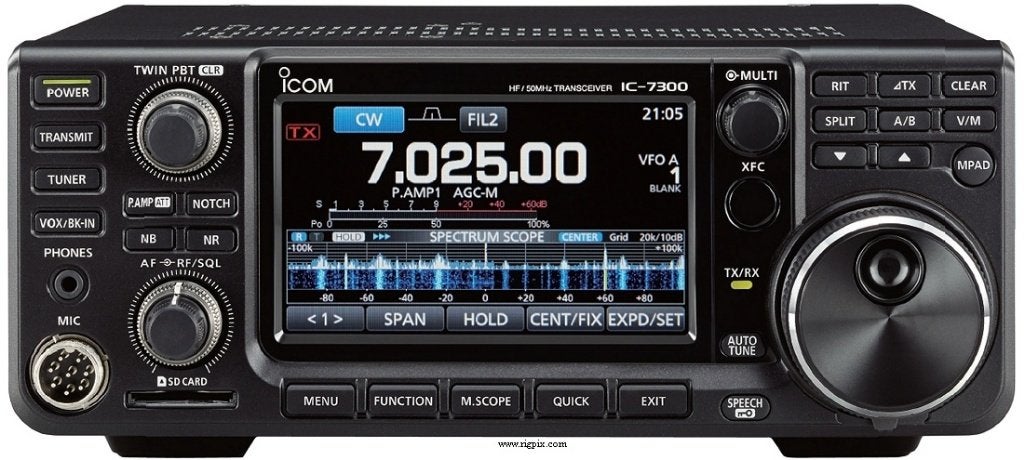 ZOEK IC-7300 MKI, Telecommunicatie, Zenders en Ontvangers, Verzenden, Gebruikt, Zender en Ontvanger