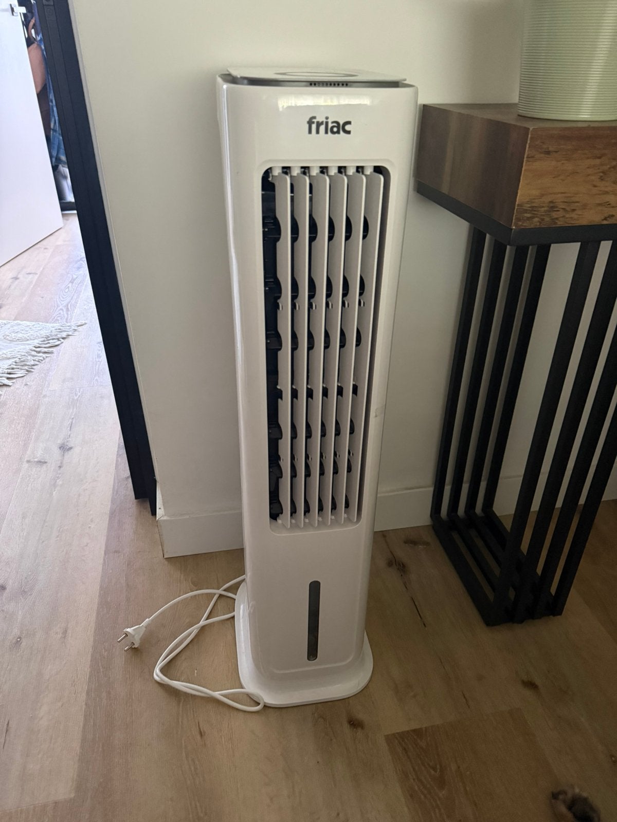 Friac air cooler / ventilator met ijs reservoir, Electroménager, Enlèvement, Comme neuf, Ventilateur de sol