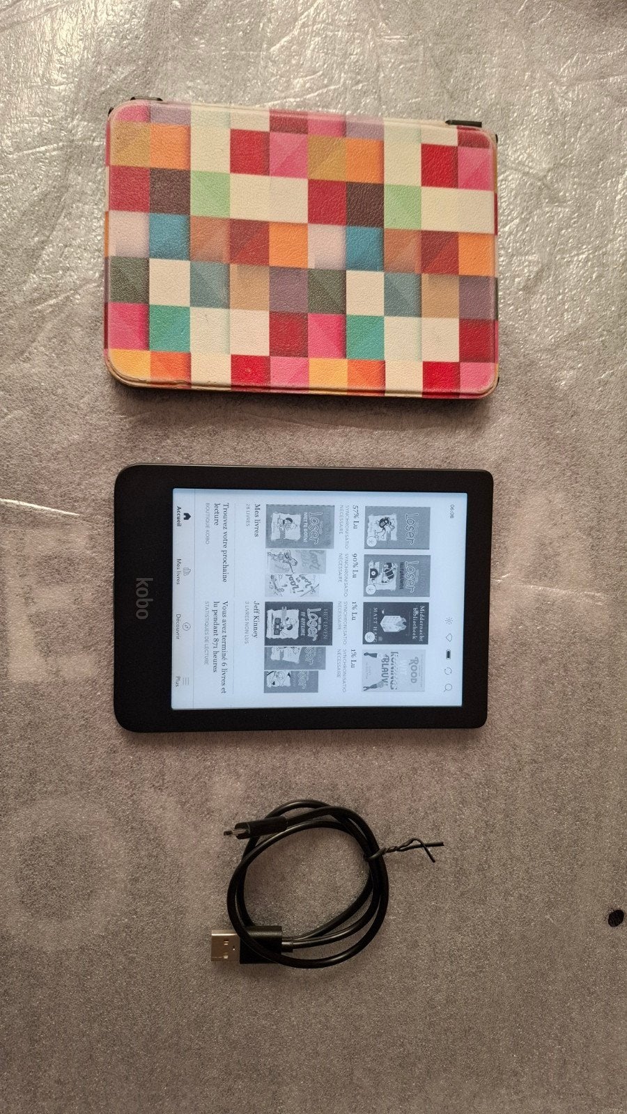 Kobo Clara HD 8gb in goede staat met beschermhoes, Ophalen of Verzenden